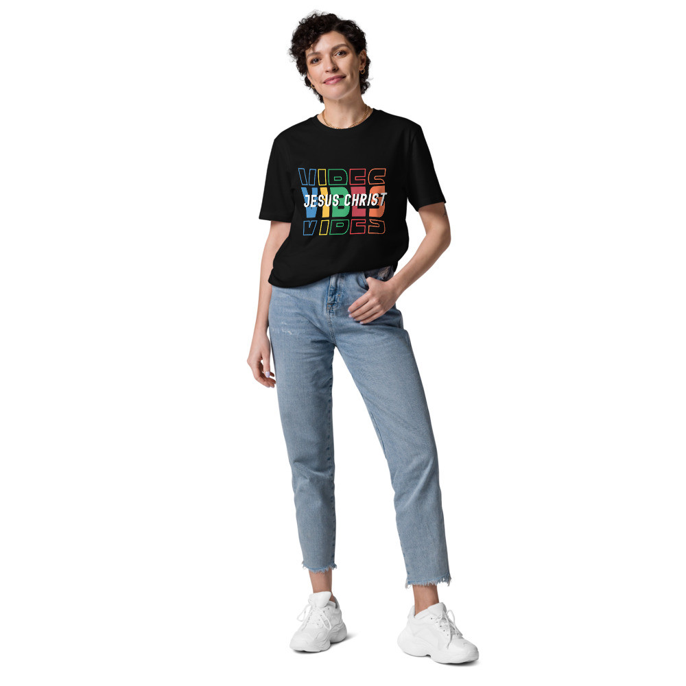 Jesus Christ Vibes Unisex organic cotton t-shirt