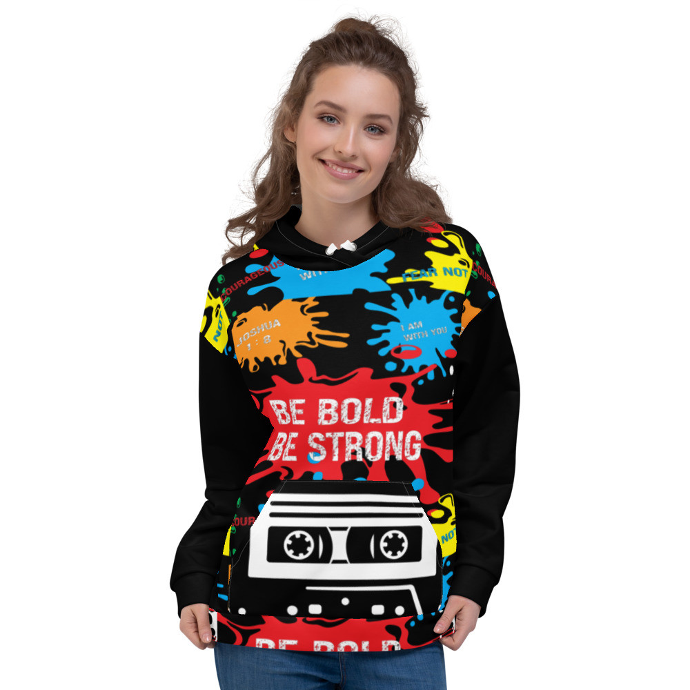 Be Bold Be Strong Hoodie by Gospel Swag