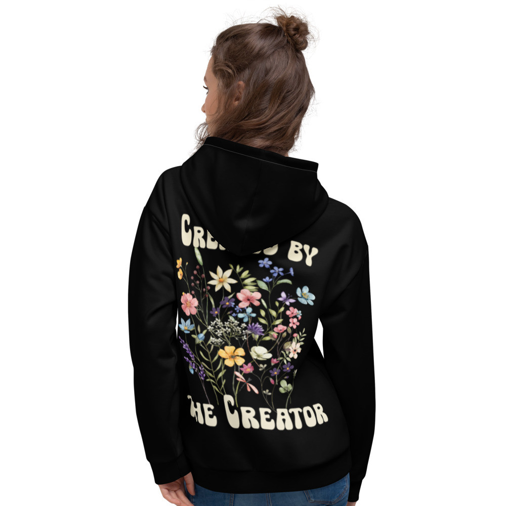 Created by the Creator Hoodie by Gospel Swag