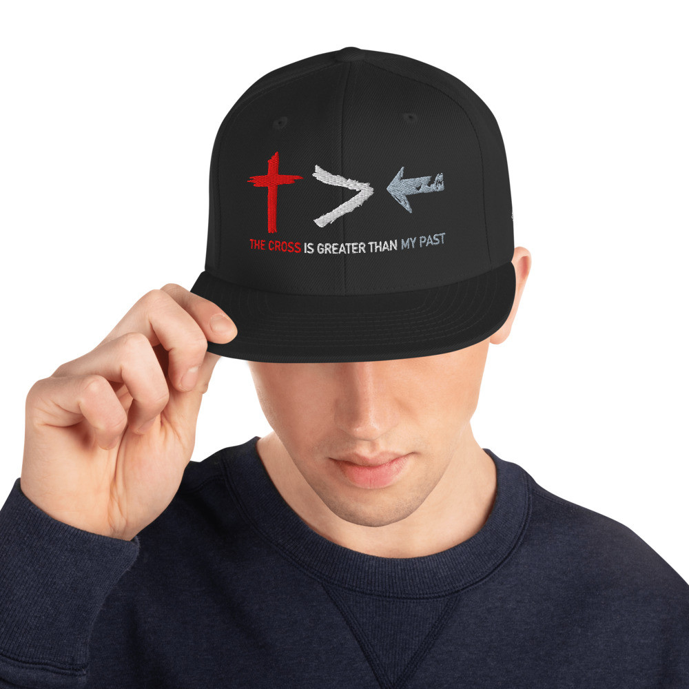 The Cross is Greater than my past Snapback Hat