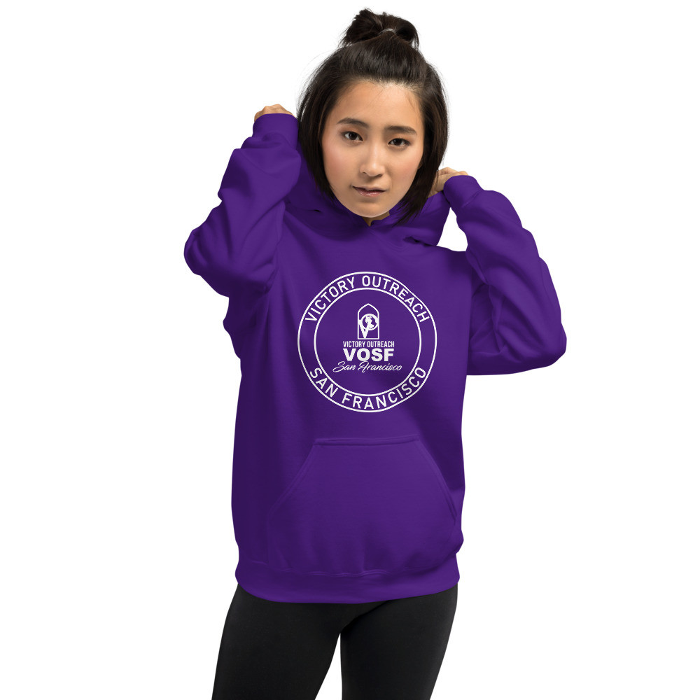 Victory Outreach San Francisco Hoodie with logo Front