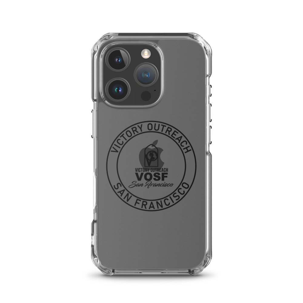 Victory Outreach Clear Case for iPhone® Black