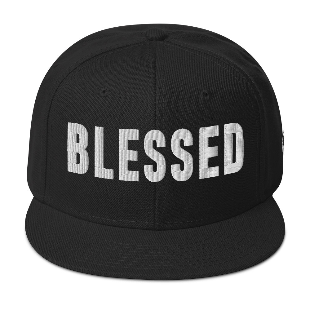 Blessed Snapback Hat by Gospel Swag