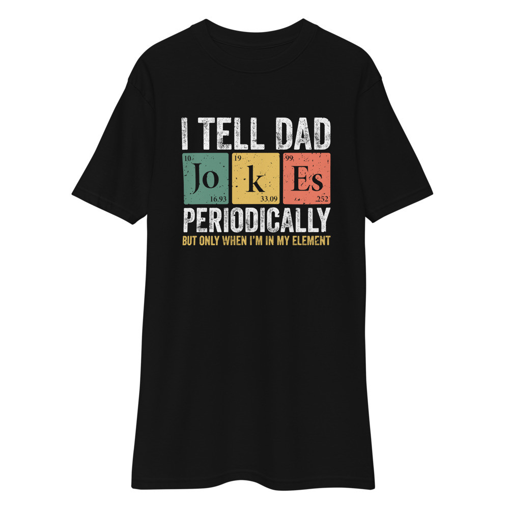 Dad Jokes - Men’s Premium Heavyweight Tee