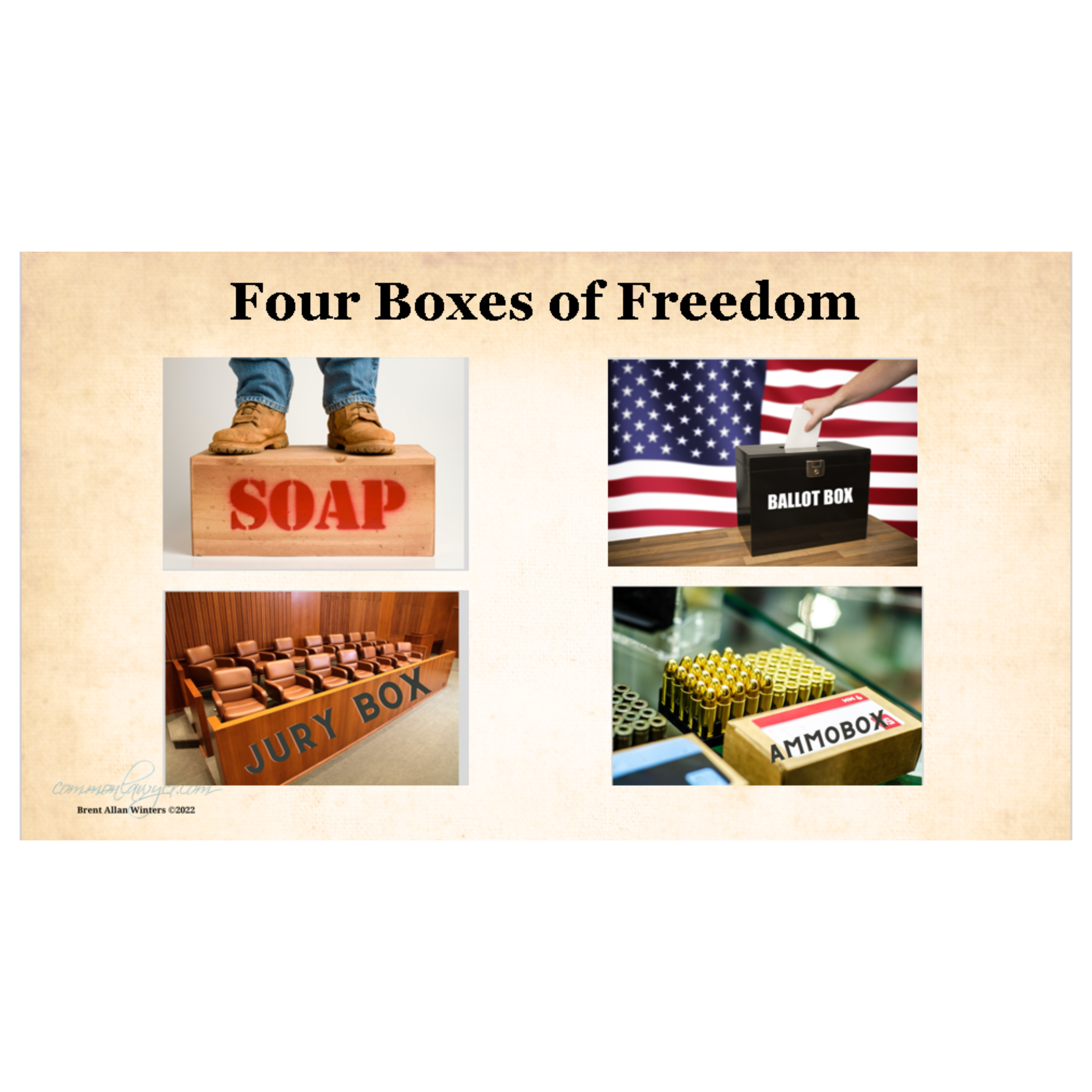 Four Boxes of Freedom Course