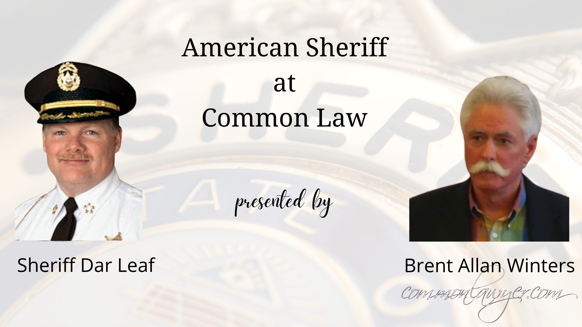 Constitutional Sheriff Course