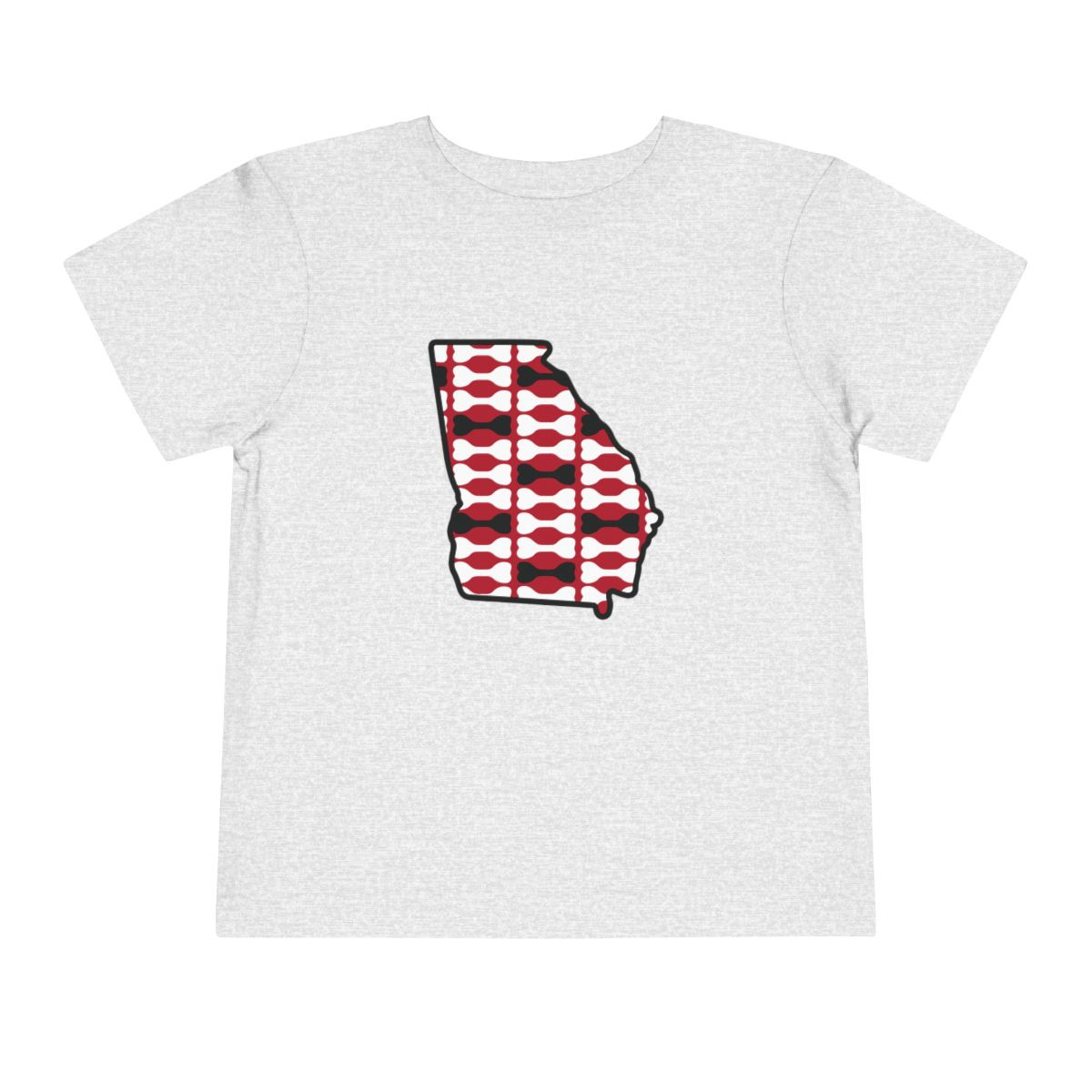 TODDLER GA Helmet Bones T-Shirt | Red Black White Print | Toddler Short Sleeve Tee