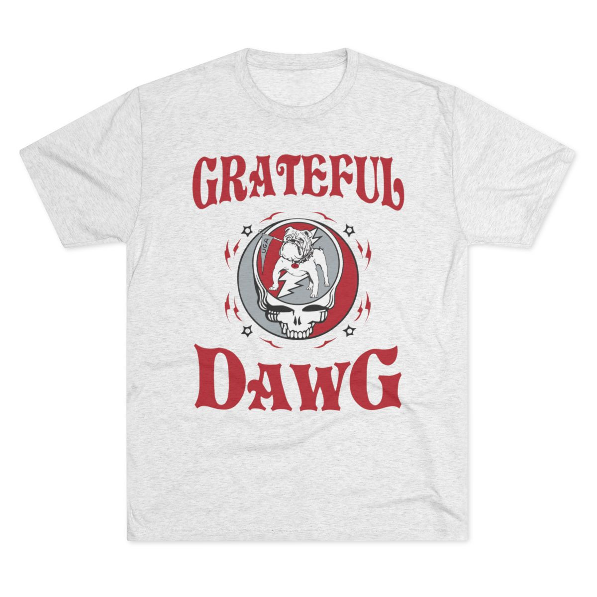 Grateful Dawg Tri-Blend Premium T-Shirt | Unisex Tri-Blend Crew Tee