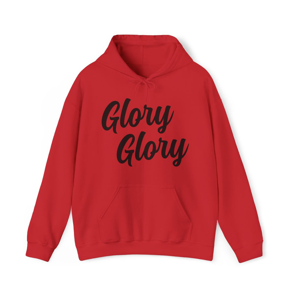 Glory Glory Hoodie | Black Print | Unisex Heavy Blend Hooded Sweatshirt