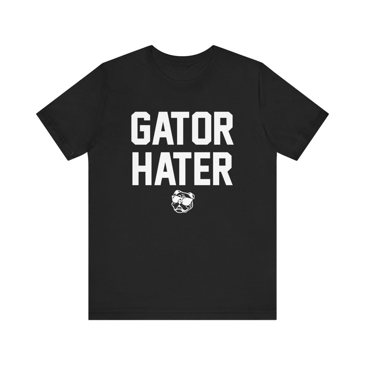 Gator Hater T-Shirt | Beat Florida | White Print | Unisex Short Sleeve Tee