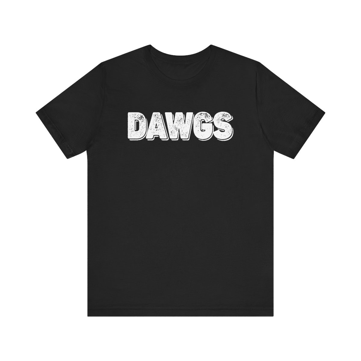 Dawgs T-Shirt | White Print | Unisex Short Sleeve Tee