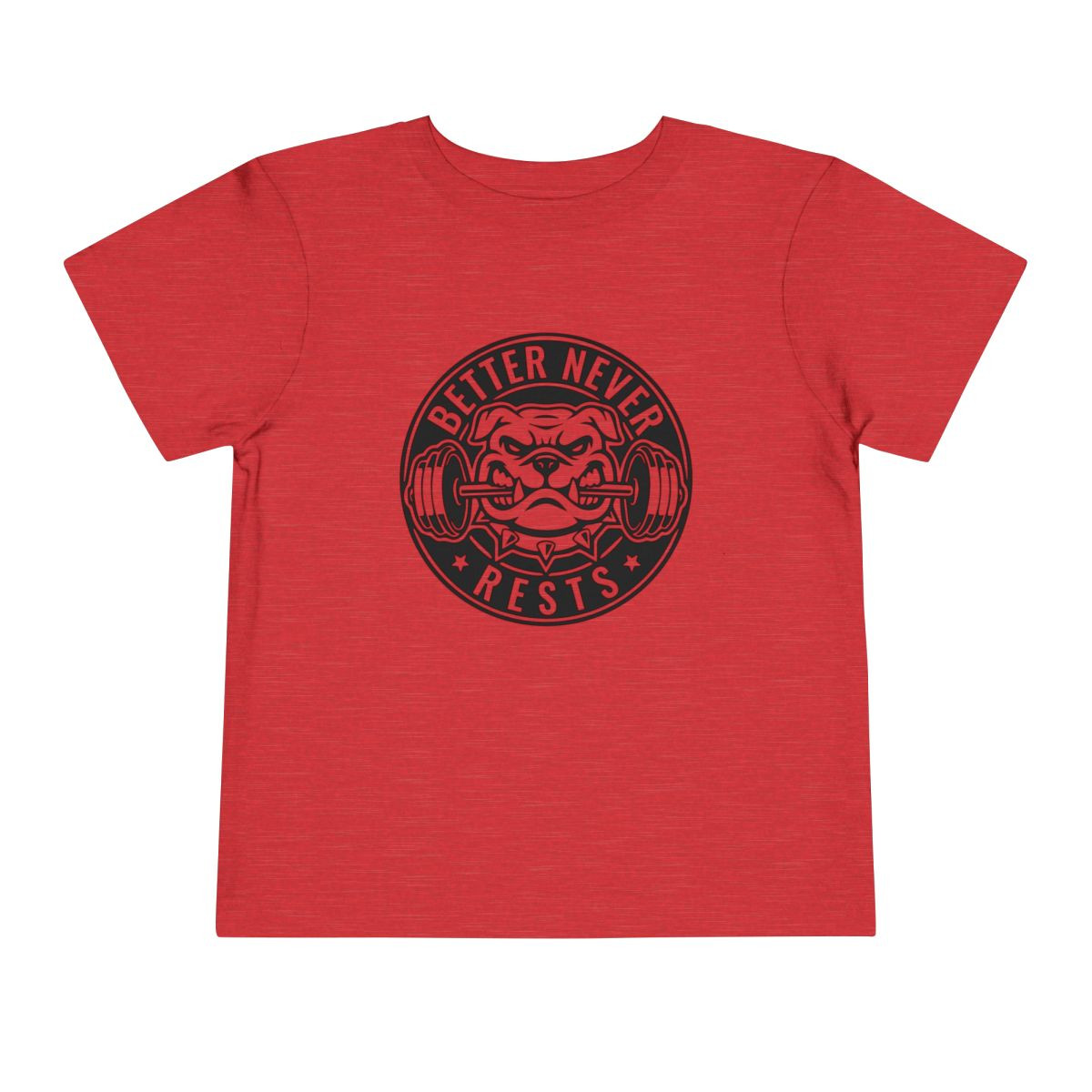 TODDLER Better Never Rests T-Shirt | Black Print | Toddler Short Sleeve Tee