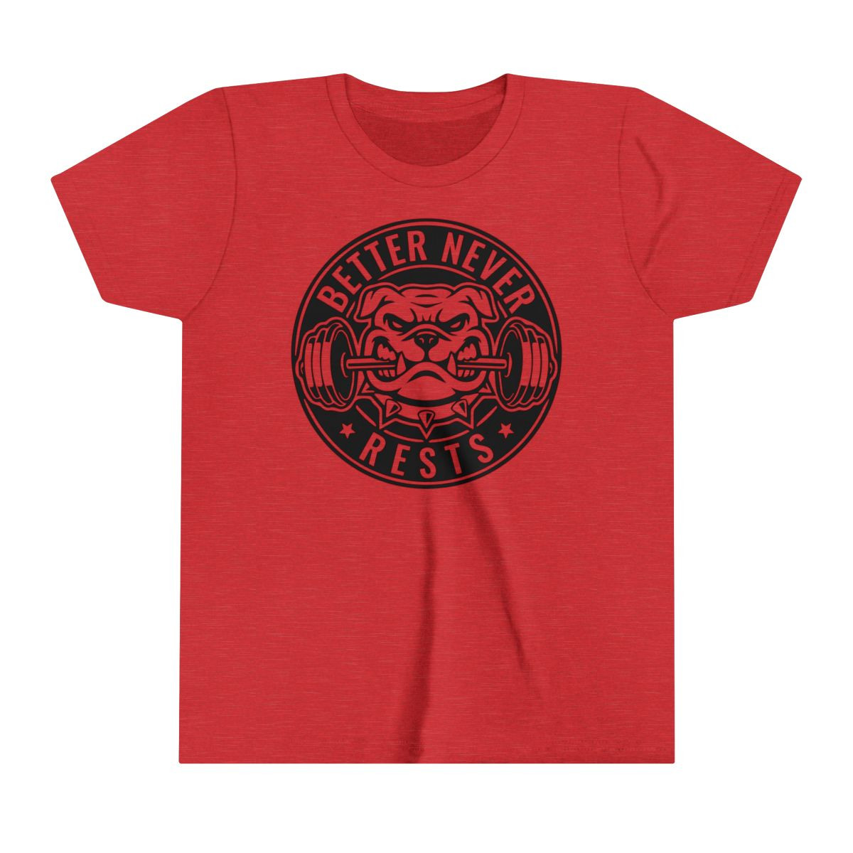 YOUTH Better Never Rests T-Shirt | Black Print | Youth Short Sleeve Tee