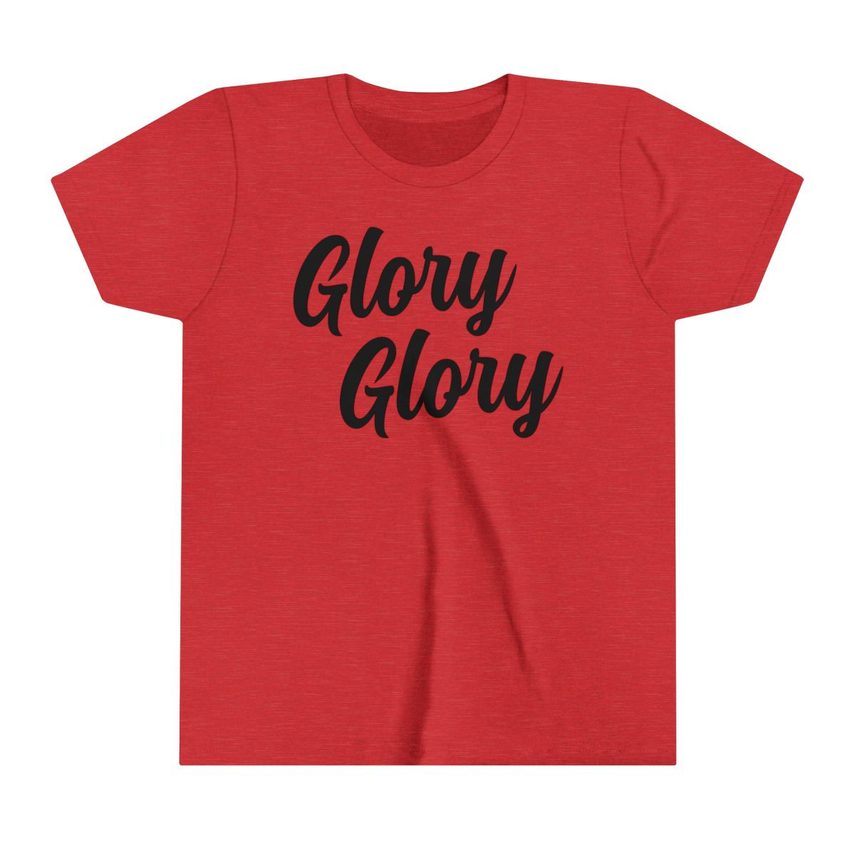 YOUTH Glory Glory T-Shirt | Black Print | Youth Short Sleeve Tee