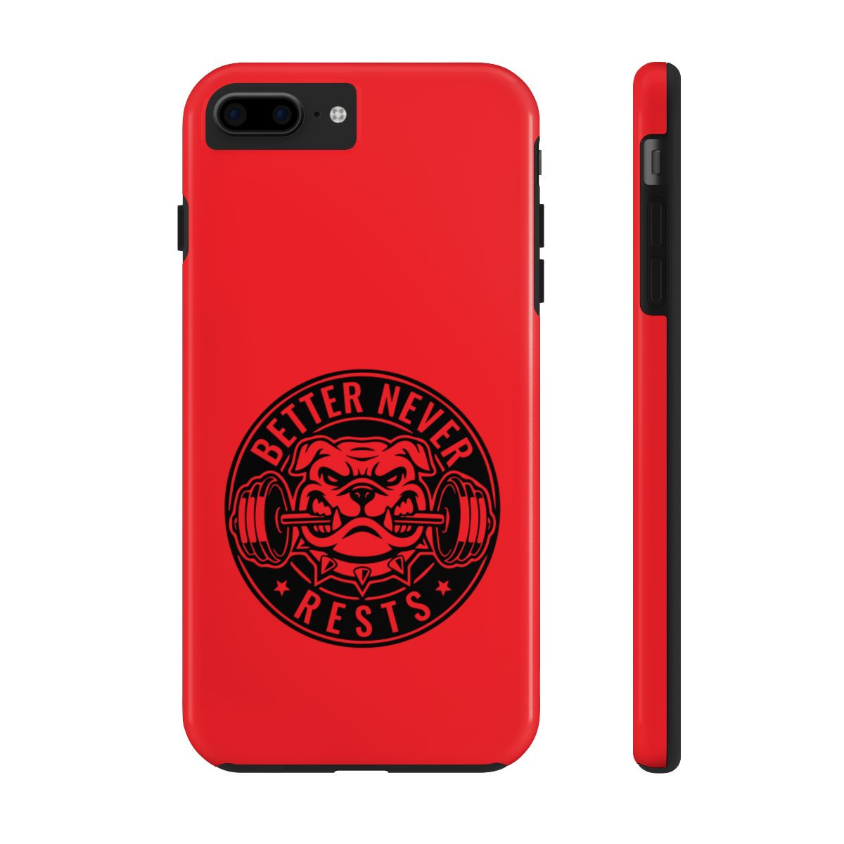 Better Never Rests Phone Cases | Black Print | Tough Phone Cases