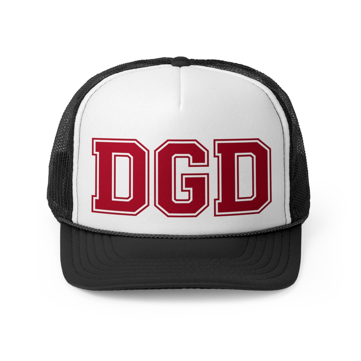 DGD Damn Good Dawg Trucker Hat | Red Print | Trucker Caps