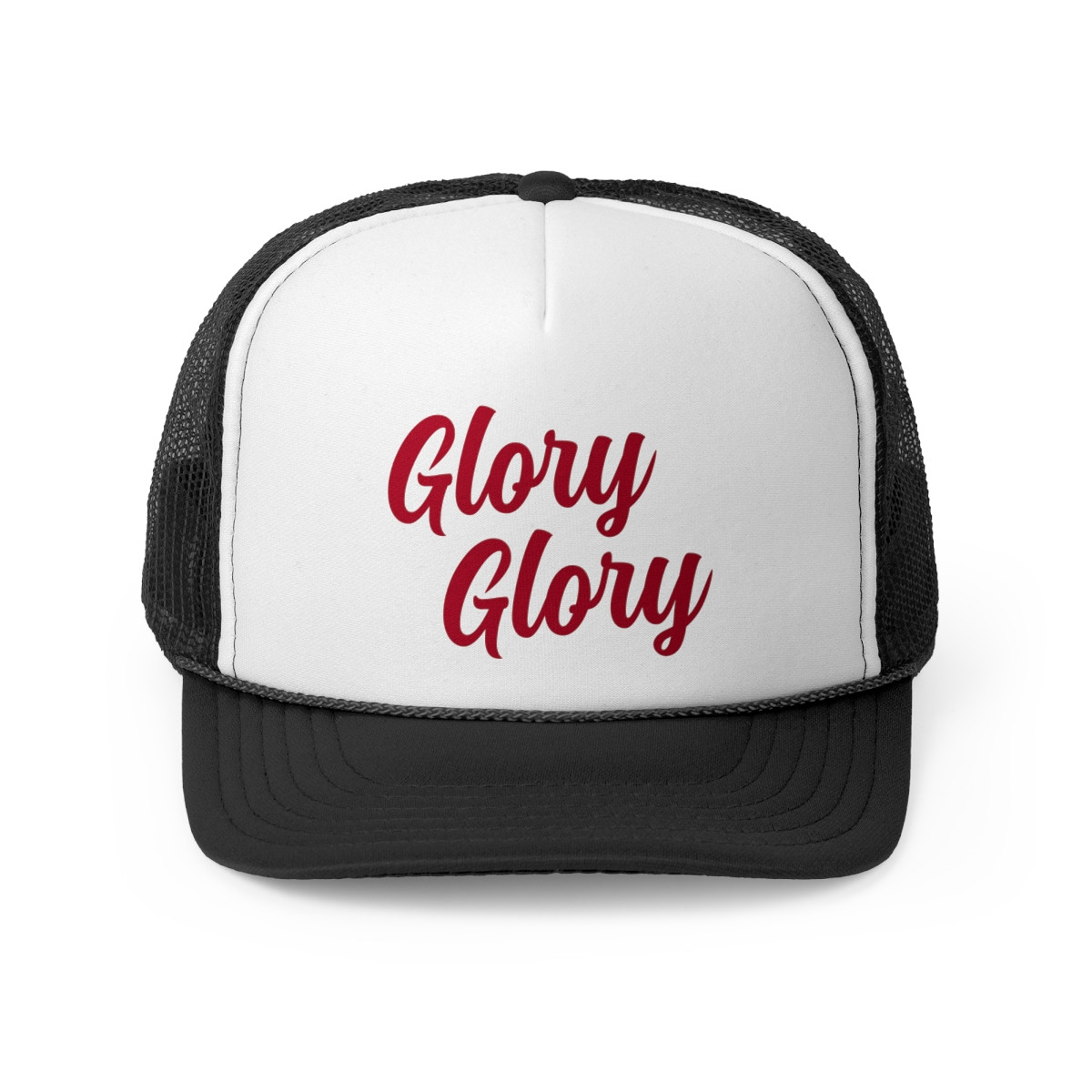 Glory Glory Trucker Hat | Red Print | Trucker Caps