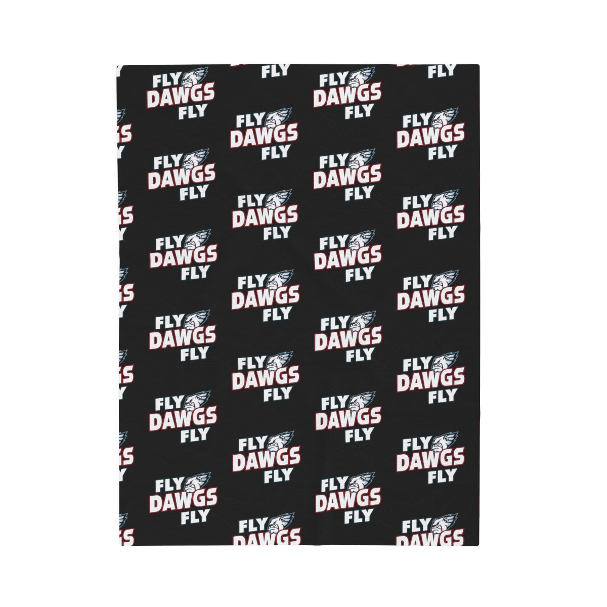 Fly Dawgs Fly Velveteen Plush Blanket | Philly Dawgs | Velveteen Plush Blanket