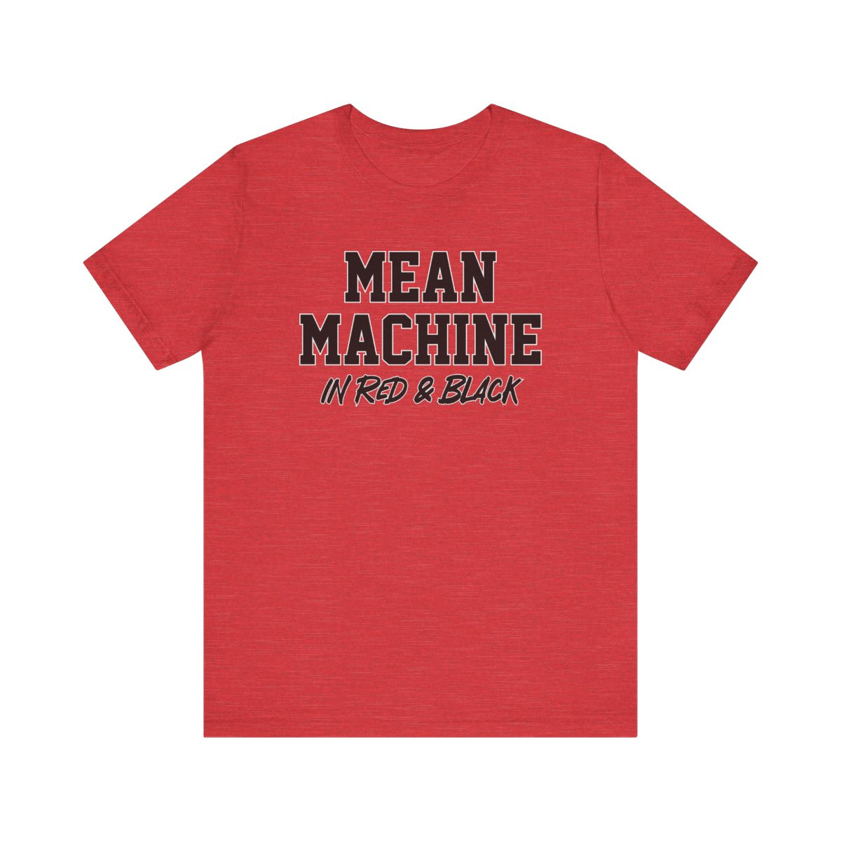Mean Machine T-Shirt | Black White Print | Unisex Short Sleeve Tee