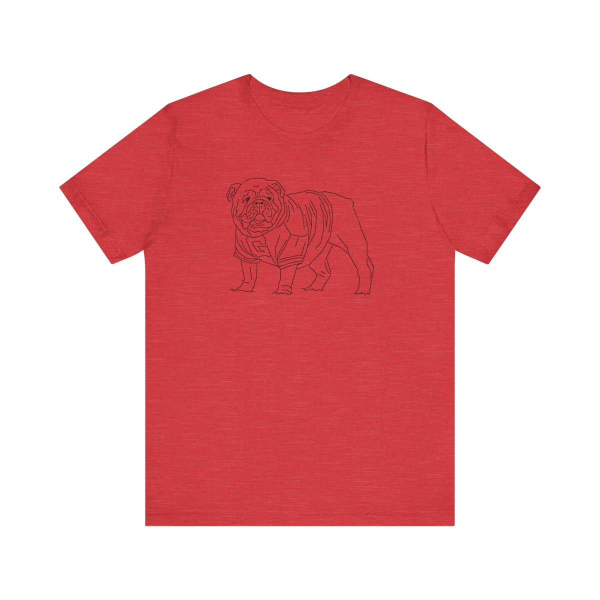Georgia Bulldogs T-Shirt | Georgia Bulldogs Shirt | Dawgs T-Shirt | Georgia Shirt | Unisex Short Sleeve Tee