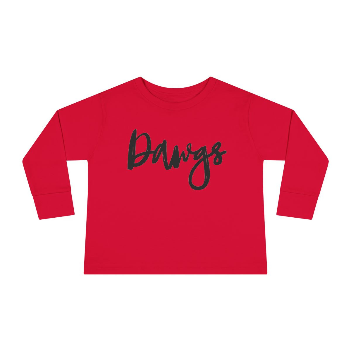 Georgia Bulldogs Toddler Long Sleeve Tee | Georgia Bulldogs Dawg T-Shirt | Georgia Shirt | Bulldog Shirt | Toddler Long Sleeve Tee