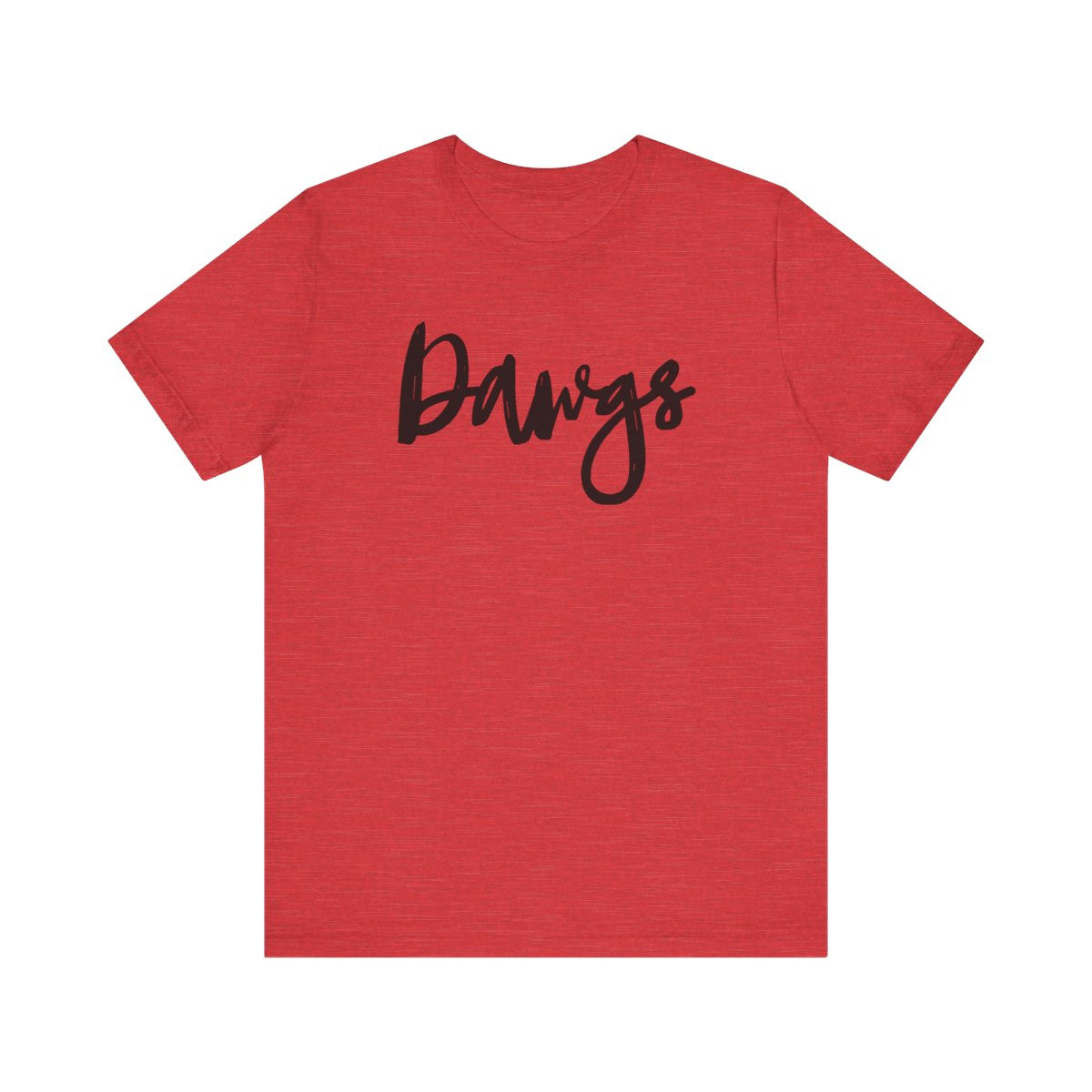 Dawgs T-Shirt | Black Print | Unisex Short Sleeve Tee