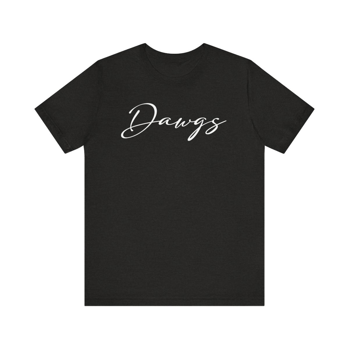 Dawgs T-Shirt | White Print | Unisex Short Sleeve Tee