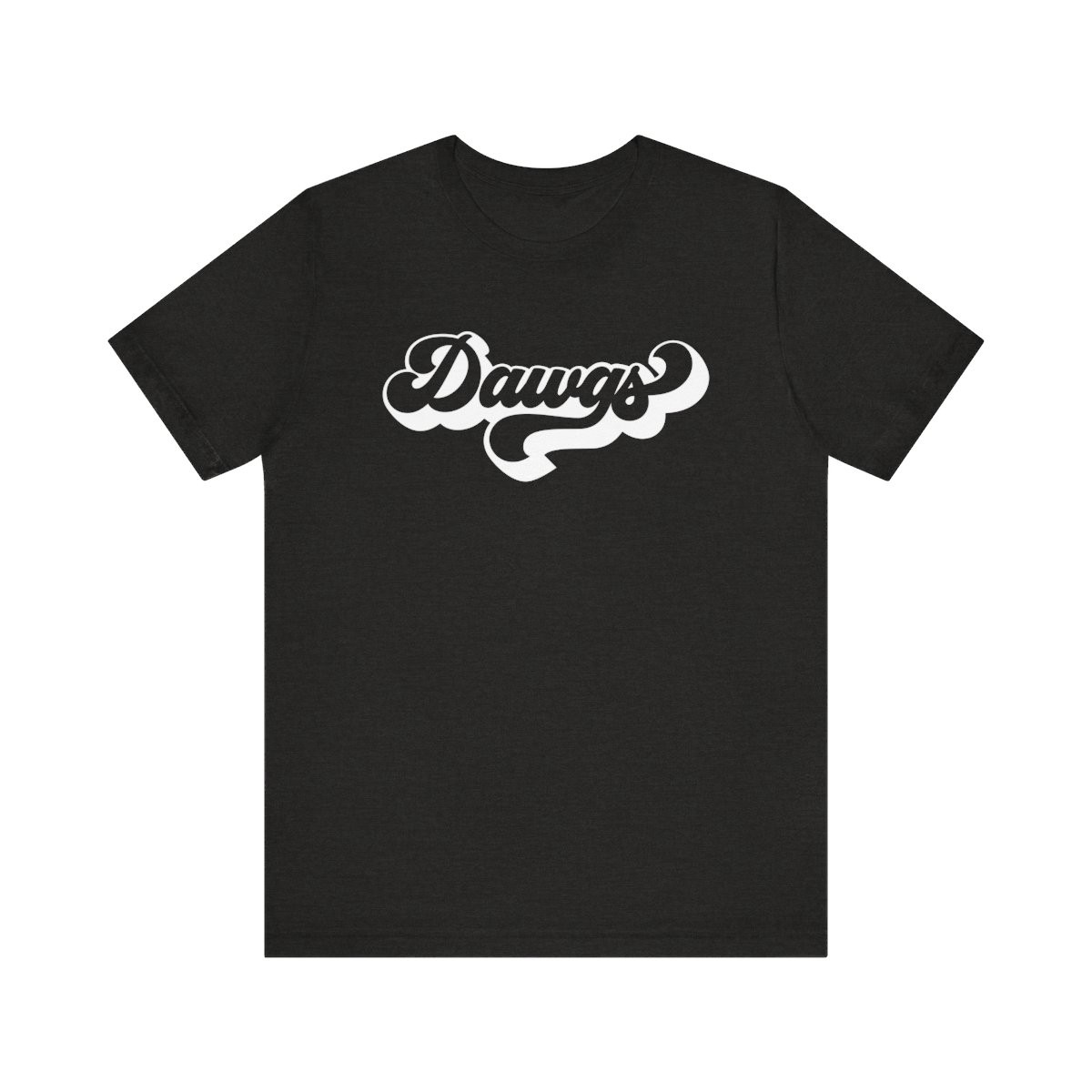 Dawgs T-Shirt | White Print | Unisex Short Sleeve Tee