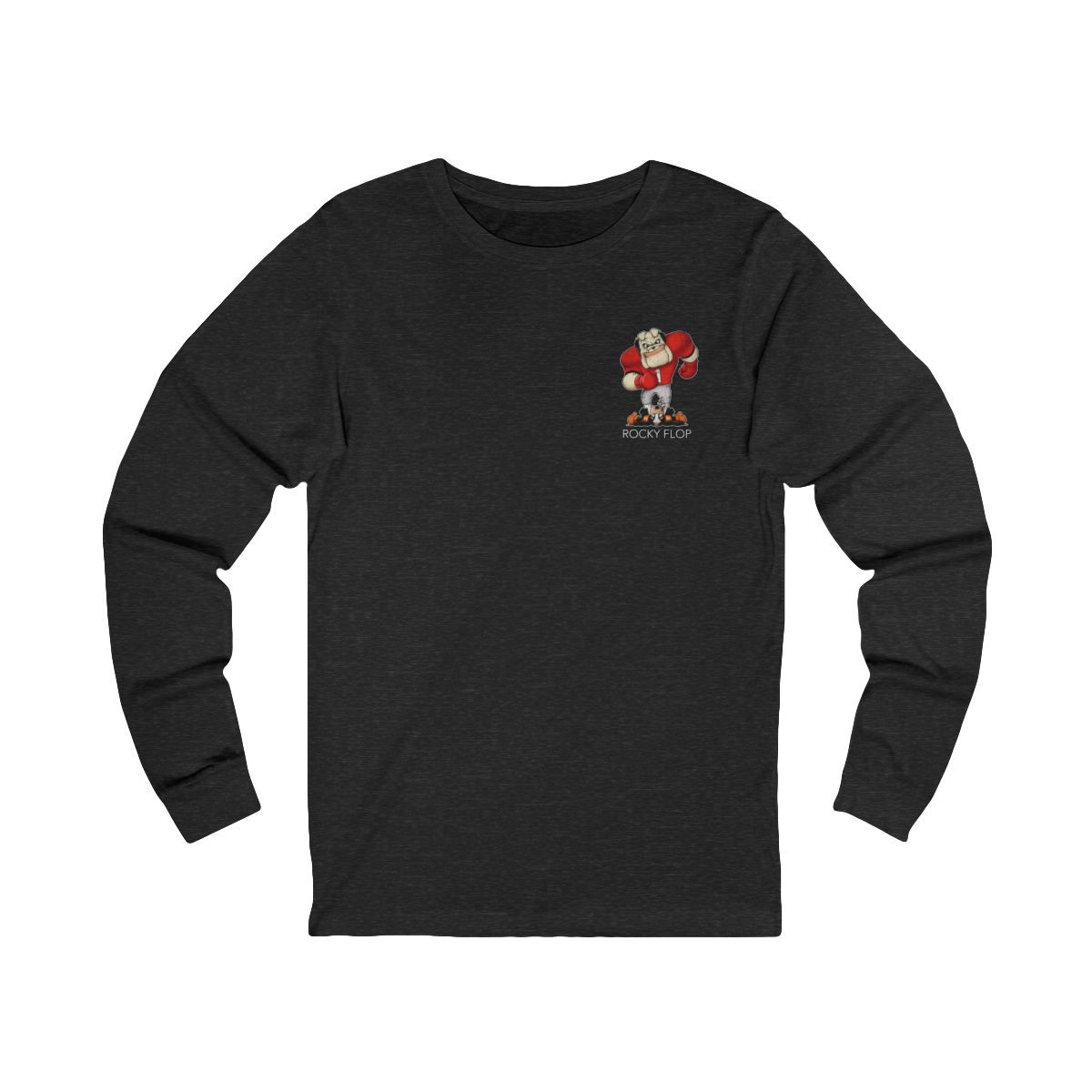Rocky Flop Beat Tennessee T-Shirt | Front Chest Full Back | Distressed Print | Unisex Jersey Long Sleeve Tee