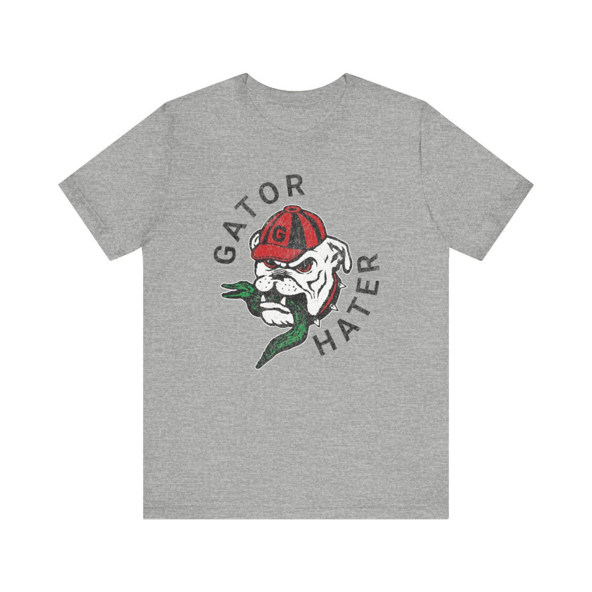 Gator Hater T-Shirt | Beat Florida | Distressed Print | Unisex Short Sleeve Tee