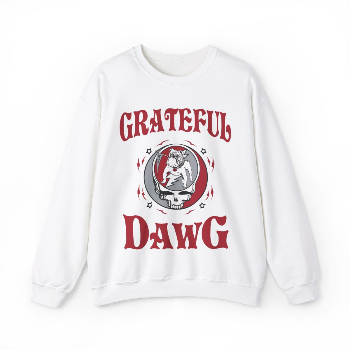 Grateful Dawg Sweatshirt | Unisex Crewneck Sweatshirt