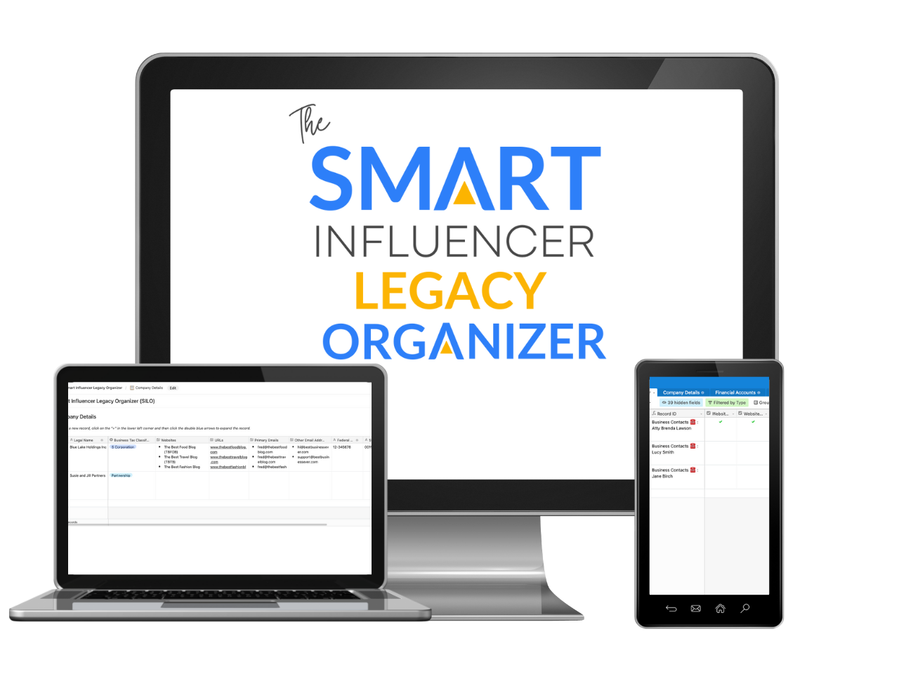 The SMART Influencer Legacy Organizer