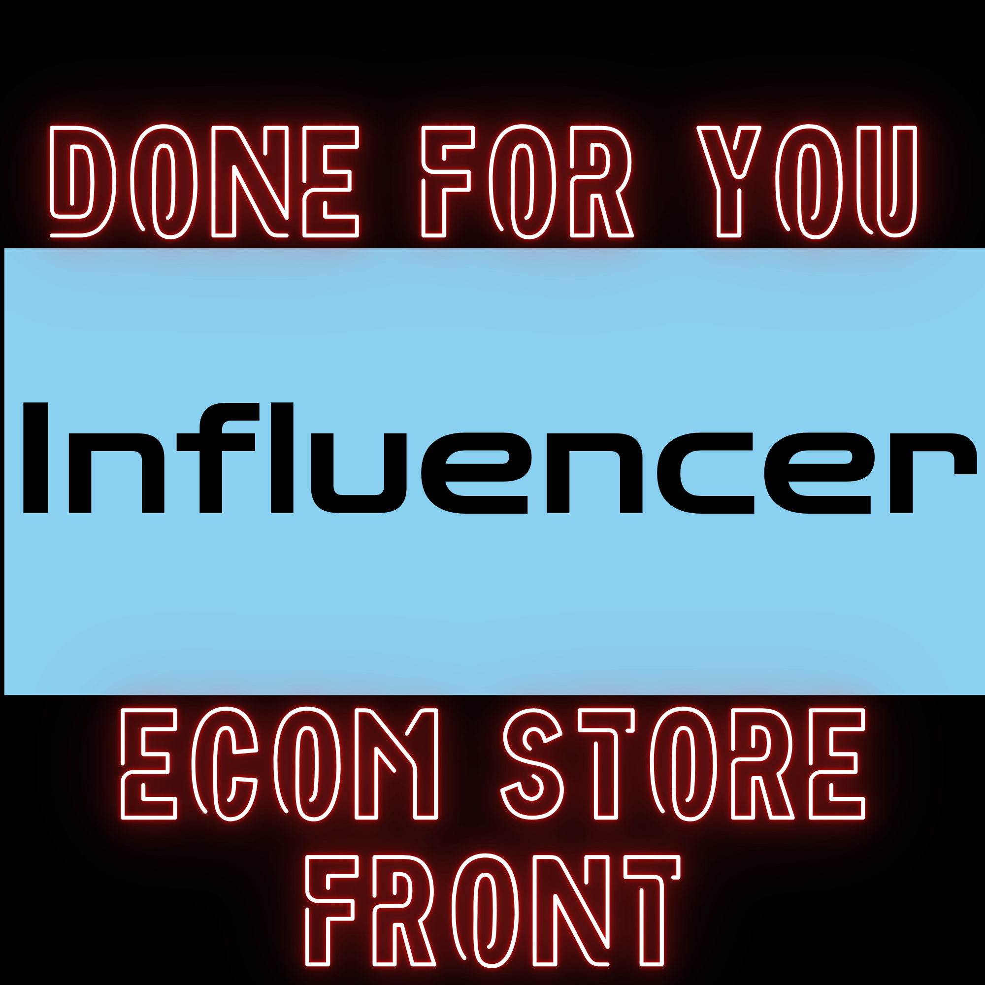 Influencer - Done For You Store