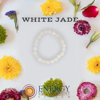 EE Bracelet - White Jade