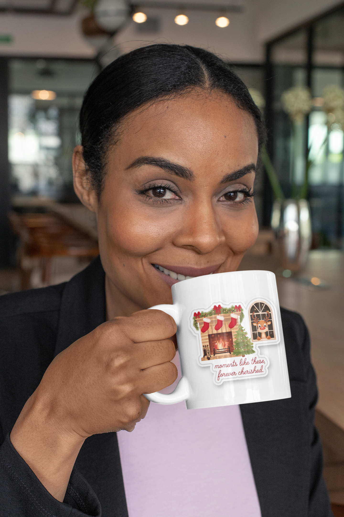 93. Cherished Christmas Moments Mug 🎄