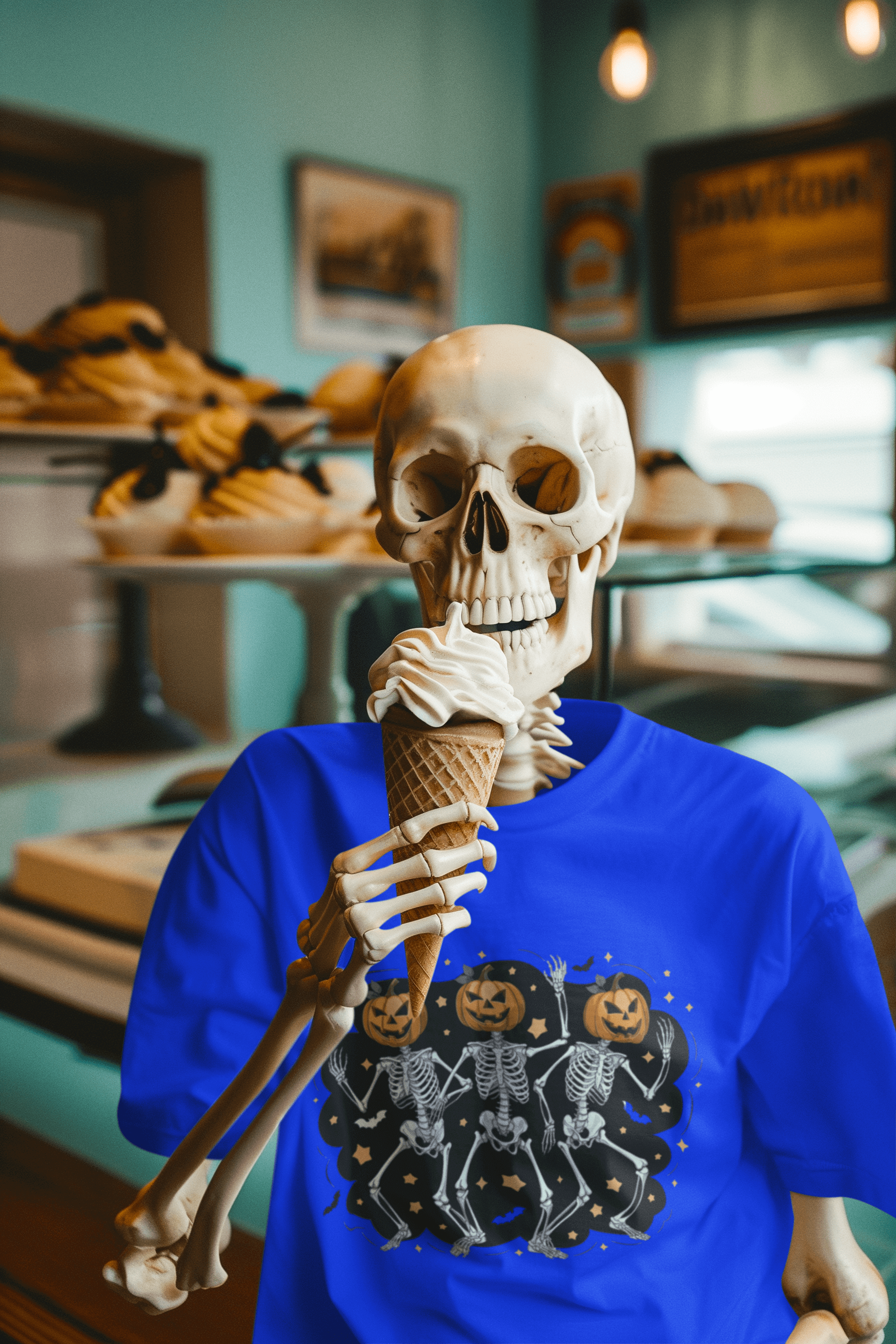 Skeleton Halloween Shirt - Perfect for Spooky Season!