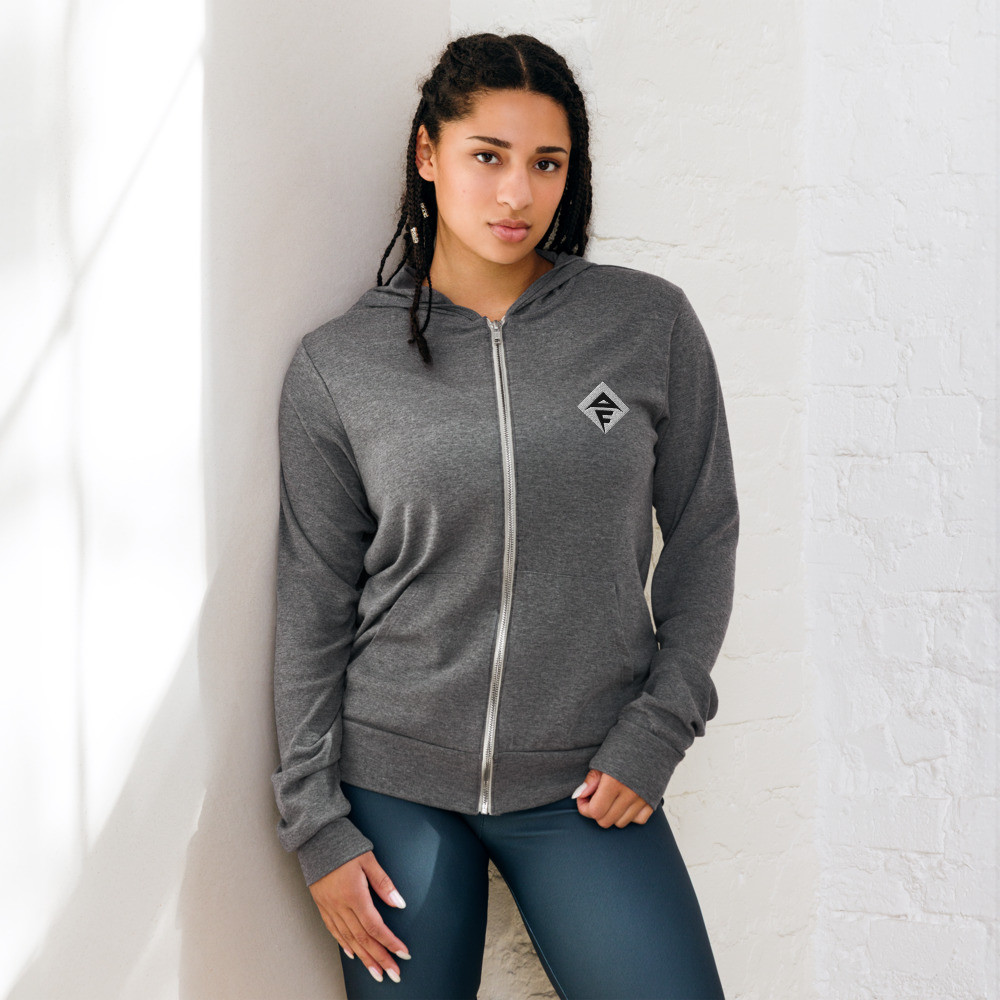 Unisex zip hoodie 