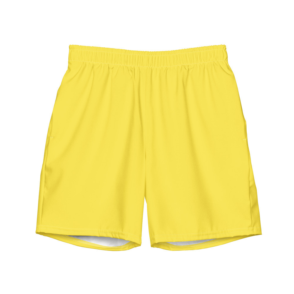 Short de bain Jaune