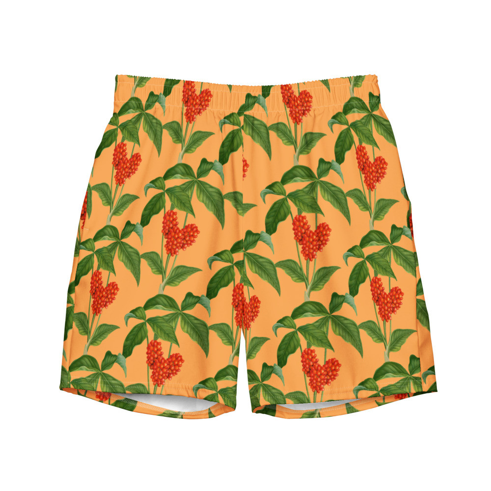 Short de bain Framboise