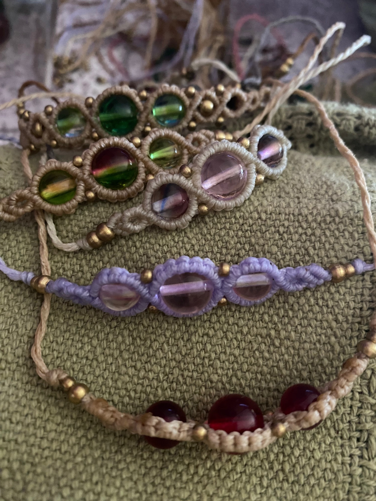 Andara Macrame Chokers