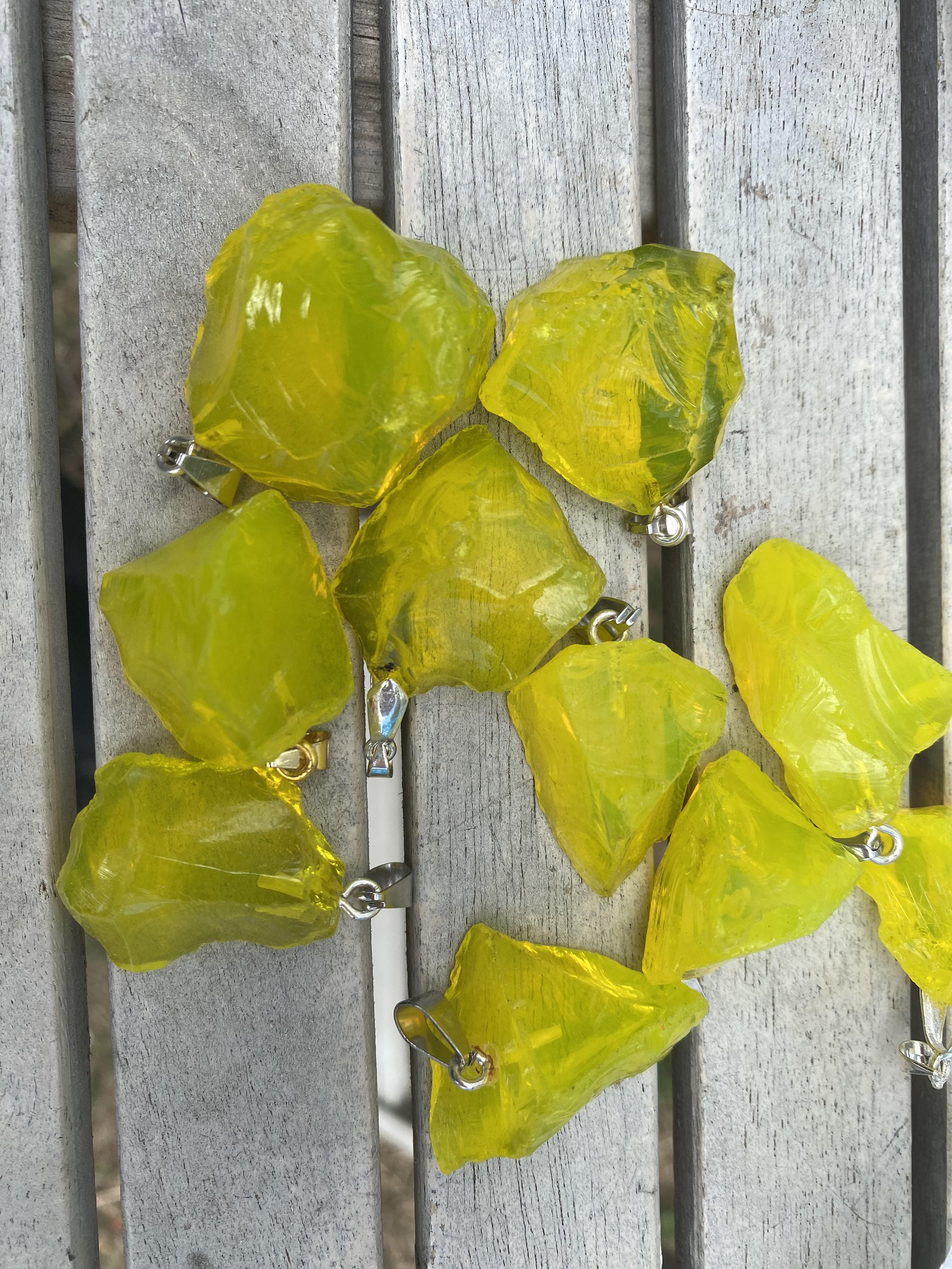 Golden Yellow Andara Pendant
