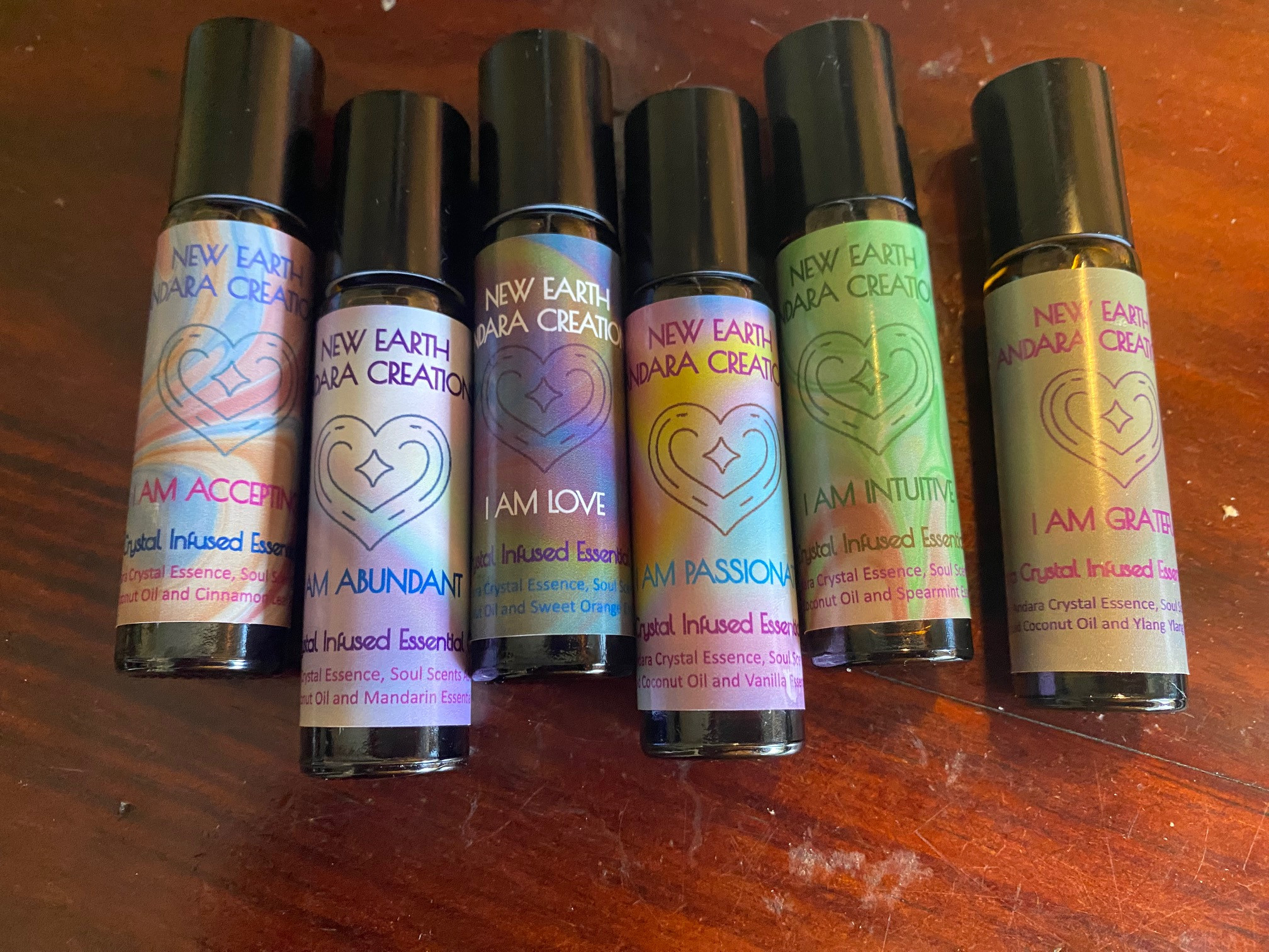 Andara Roller Essences in Coconut Oil