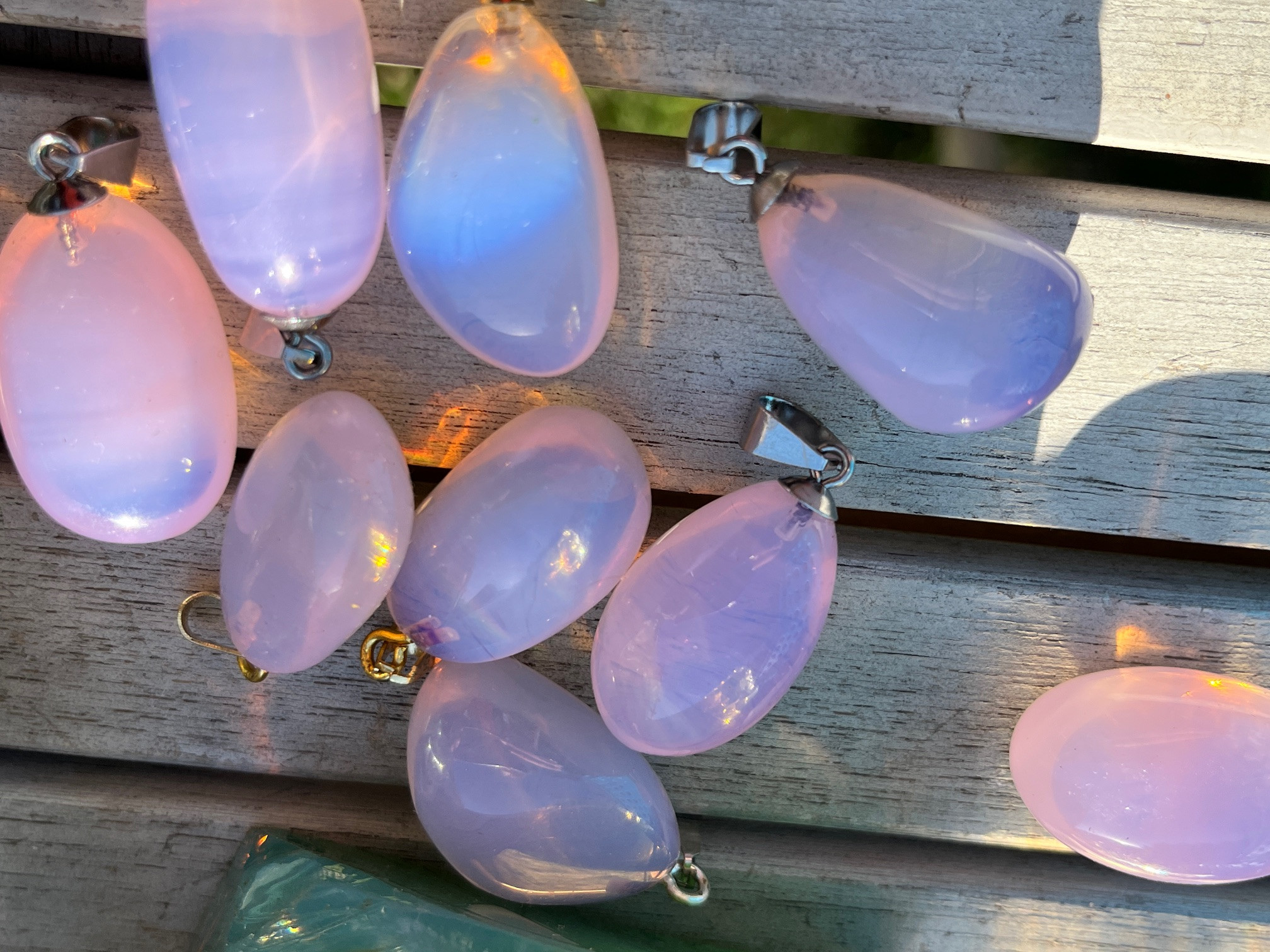 Pink Gold Self Love Round Andara Polished
