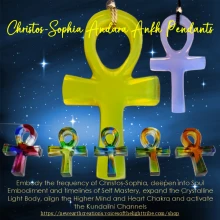 CHRISTOS-SOPHIA ANDARA ANKH PENDANT