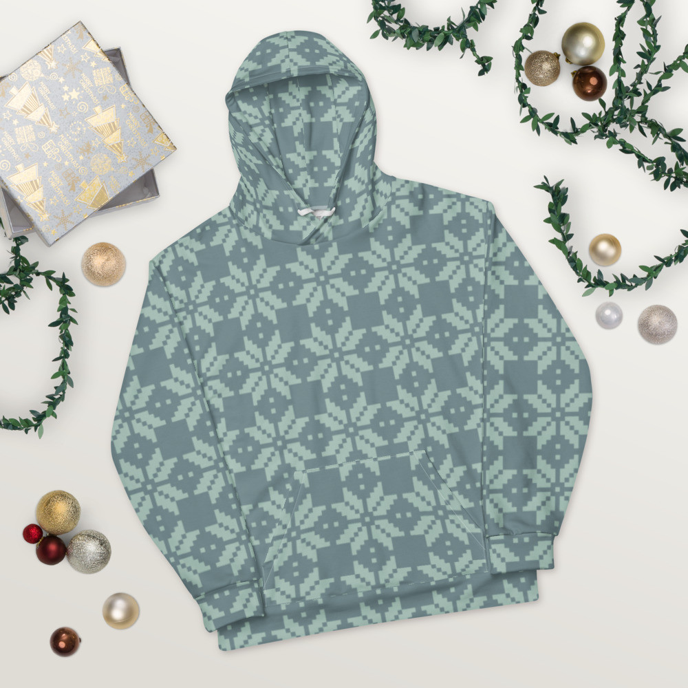 All over festive design Unisex Hoodie