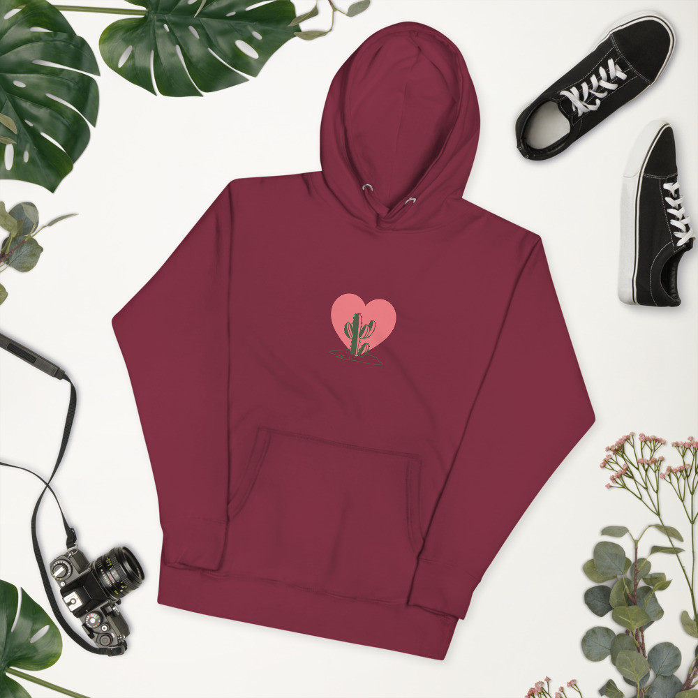 "LOVE YOU PLANTS" Unisex Hoodie