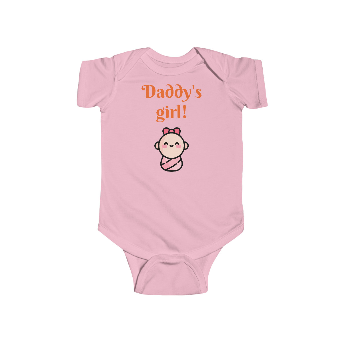 Daddy's girl! Infant Fine Jersey Bodysuit