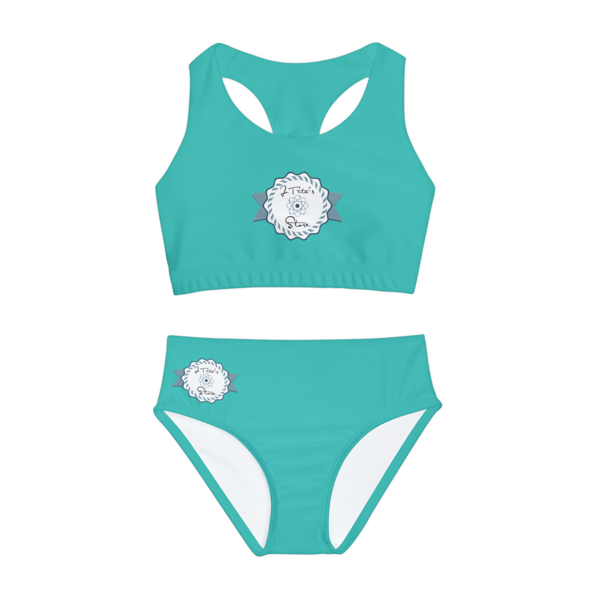 JoTita's Store Girls Two Piece Swimsuit (AOP)