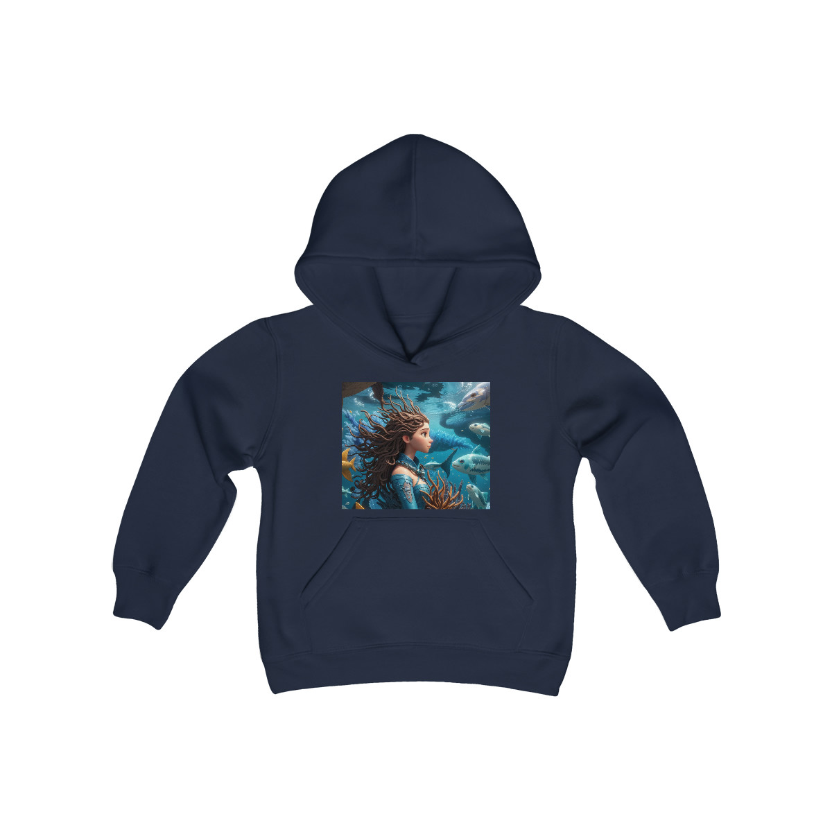 Ocean guardians Youth Heavy Blend Hooded Sweatshirt