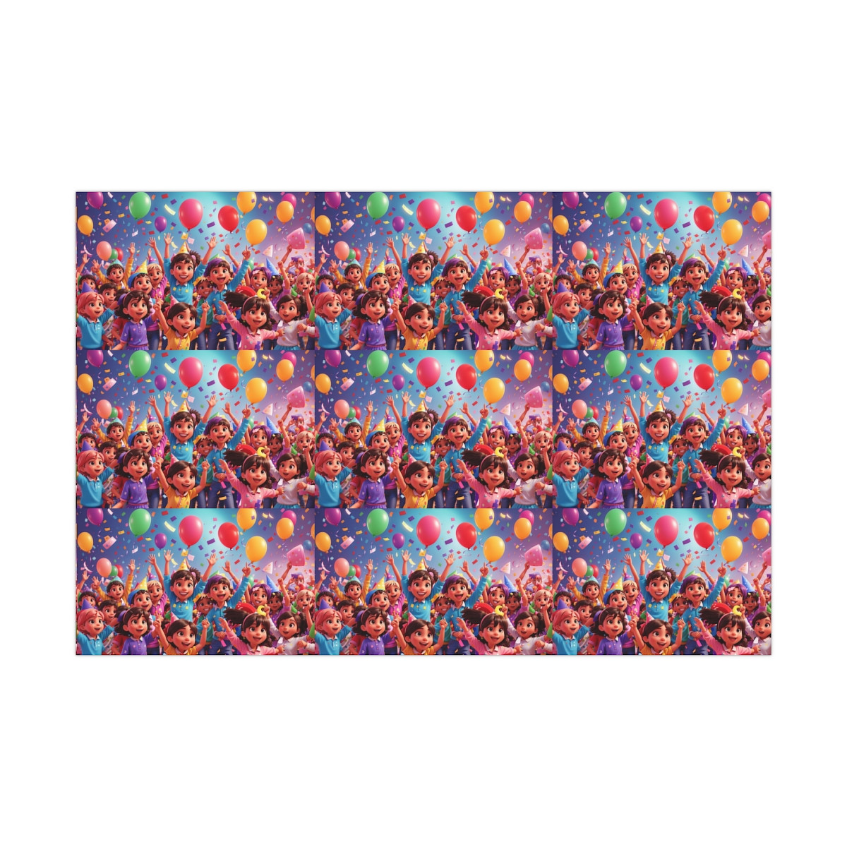 Children happy in party Gift Wrap Papers